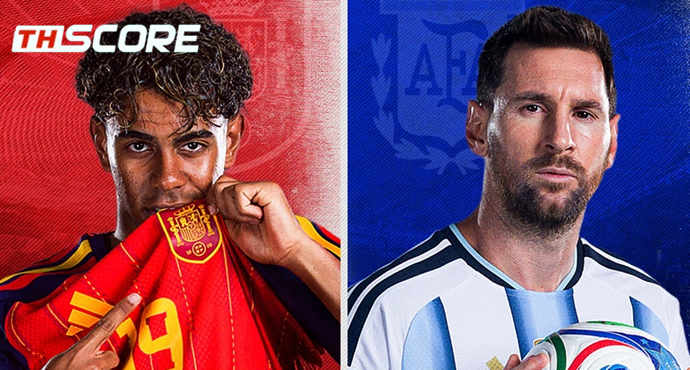 แชมป์ยุโรปชนแชมป์อเมริกาใต้! นัดชิงบอลโลก: สเปน ดวล อาร์เจนตินา 