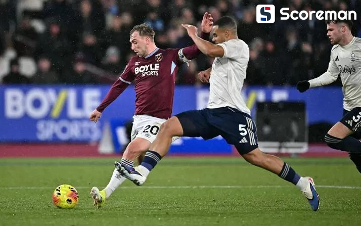 노팅엄, 웨스트햄에 2-1 짜릿한 역전승
