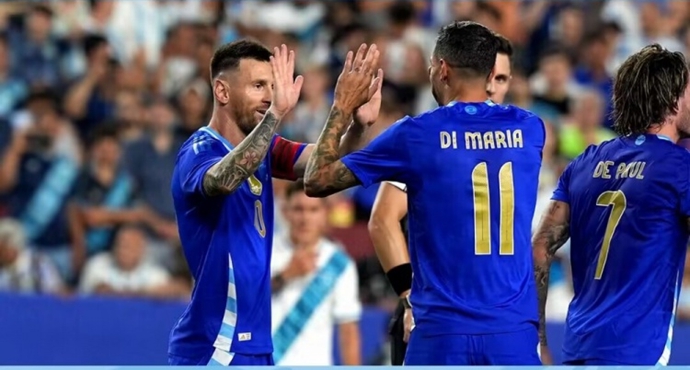 ผลการแข่งขันฟุตบอล: อาร์เจนตินา 4-1 กัวเตมาลา