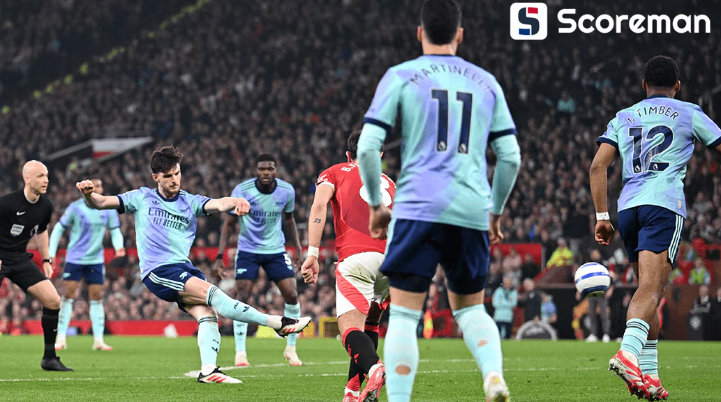 맨유, 아스널과 1-1 무승부