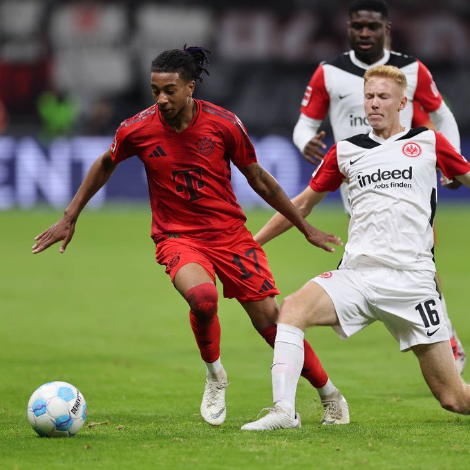 Kết quả VĐQG Đức: Eintracht Frankfurt 3-3 Bayern Munich