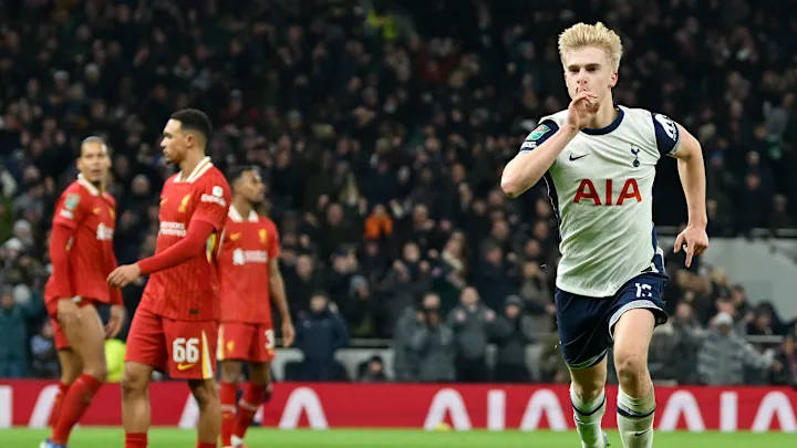 Tottenham Hotspur 1-0 Liverpool | Bergvall lập công, chuỗi 24 trận bất bại của Liverpool bị chấm dứt