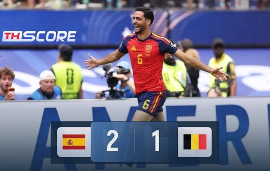 สเปนลิ่วตัดเชือก! เฉือนเบลเยียม 2-1 เมรีโน่ซูเปอร์ซับซัดชัย เตรียมดวลฝรั่งเศสรอบรองฯ