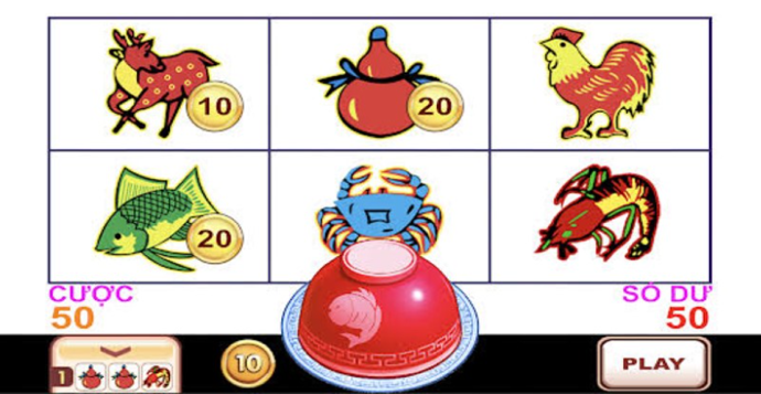 Rikvip Bau Cua with Six Symbols and How Results Are Determined
