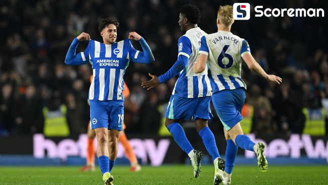 브라이튼, 본머스와 1-1 무승부…5G 무패 행진