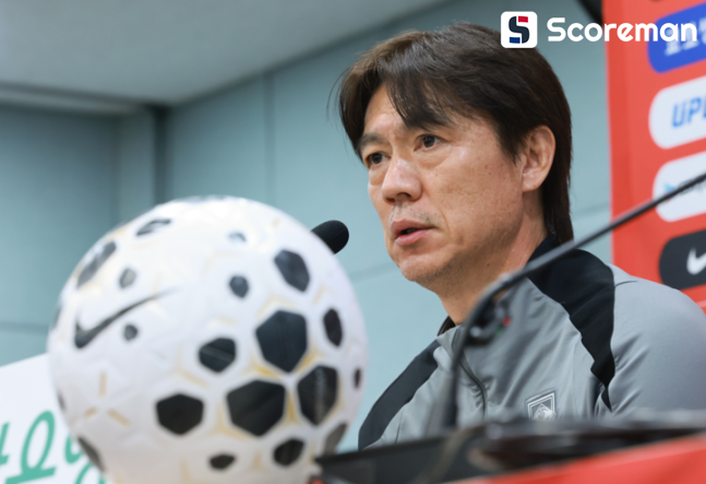 올해 마지막 평가전 앞둔 홍명보 감독 