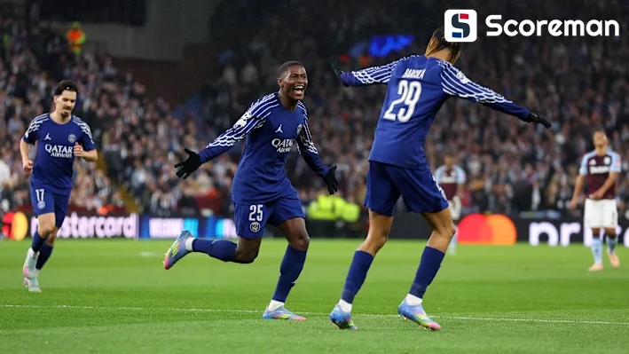 PSG ‘합계 스코어 5-4’ 로 챔스 4강 진출...이강인 결장