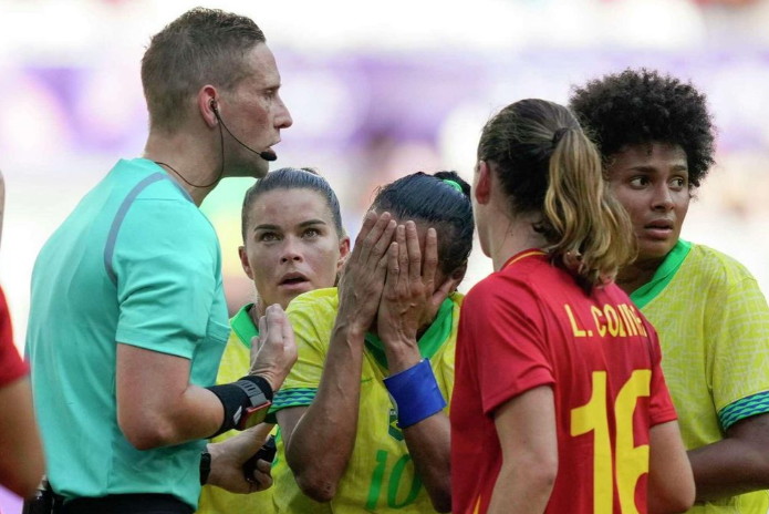 Kết quả Olympic nữ 2024: Nữ Brazil 0-2 Nữ Tây Ban Nha