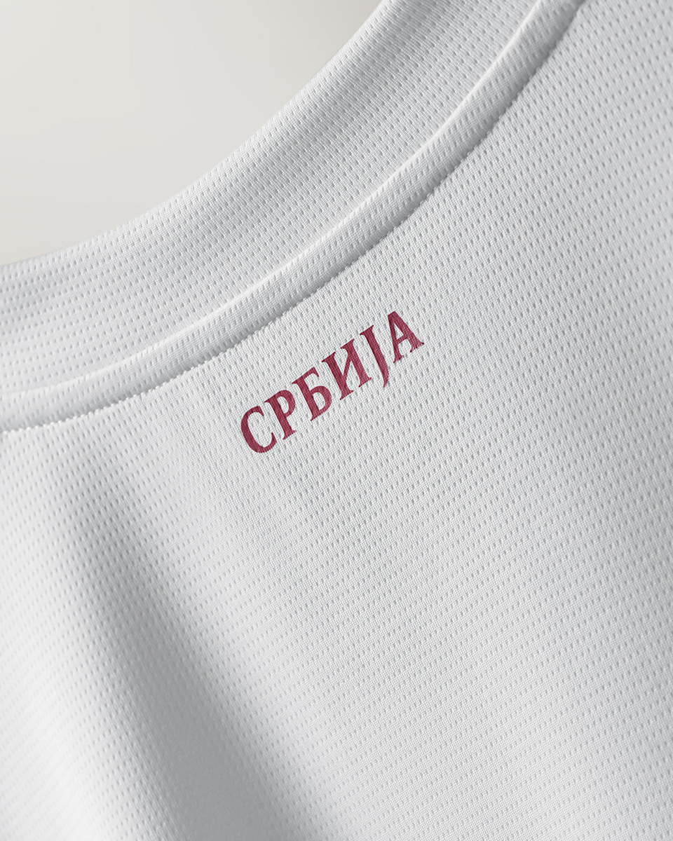 ​Áo đấu sân nhà và sân khách của ĐTQG Serbia cho EURO 2024