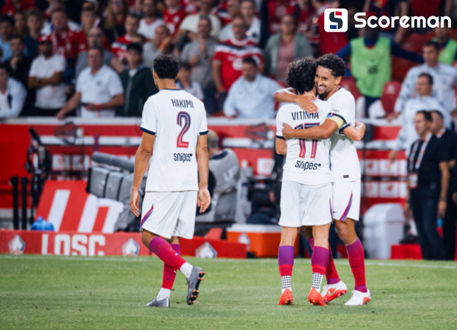 PSG, 73% 점유율에도 또 못 이겼다...후반 추가시간 2골로 0-2→2-2 간신히 무승부
