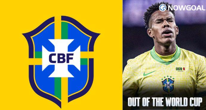 Estêvão Willian ruled out of Brazil’s World Cup qualifying squad due to injury.