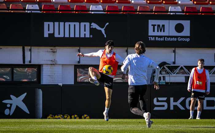 ภาพที่ดีที่สุดจากการฝึกซ้อมของสโมสรบาเลนเซีย