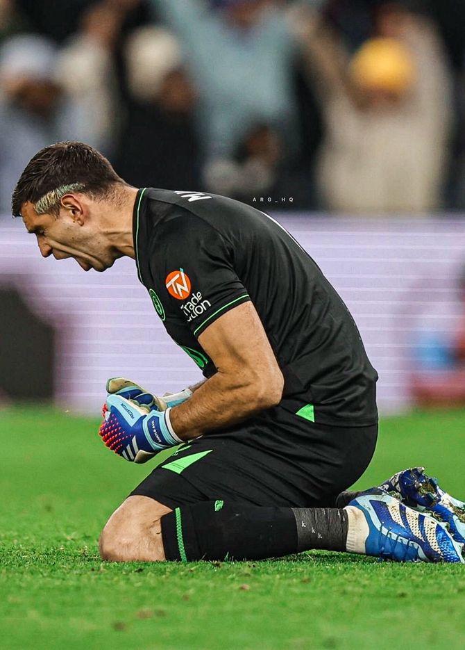 Emiliano Martinez is the best goalkeeper in the world