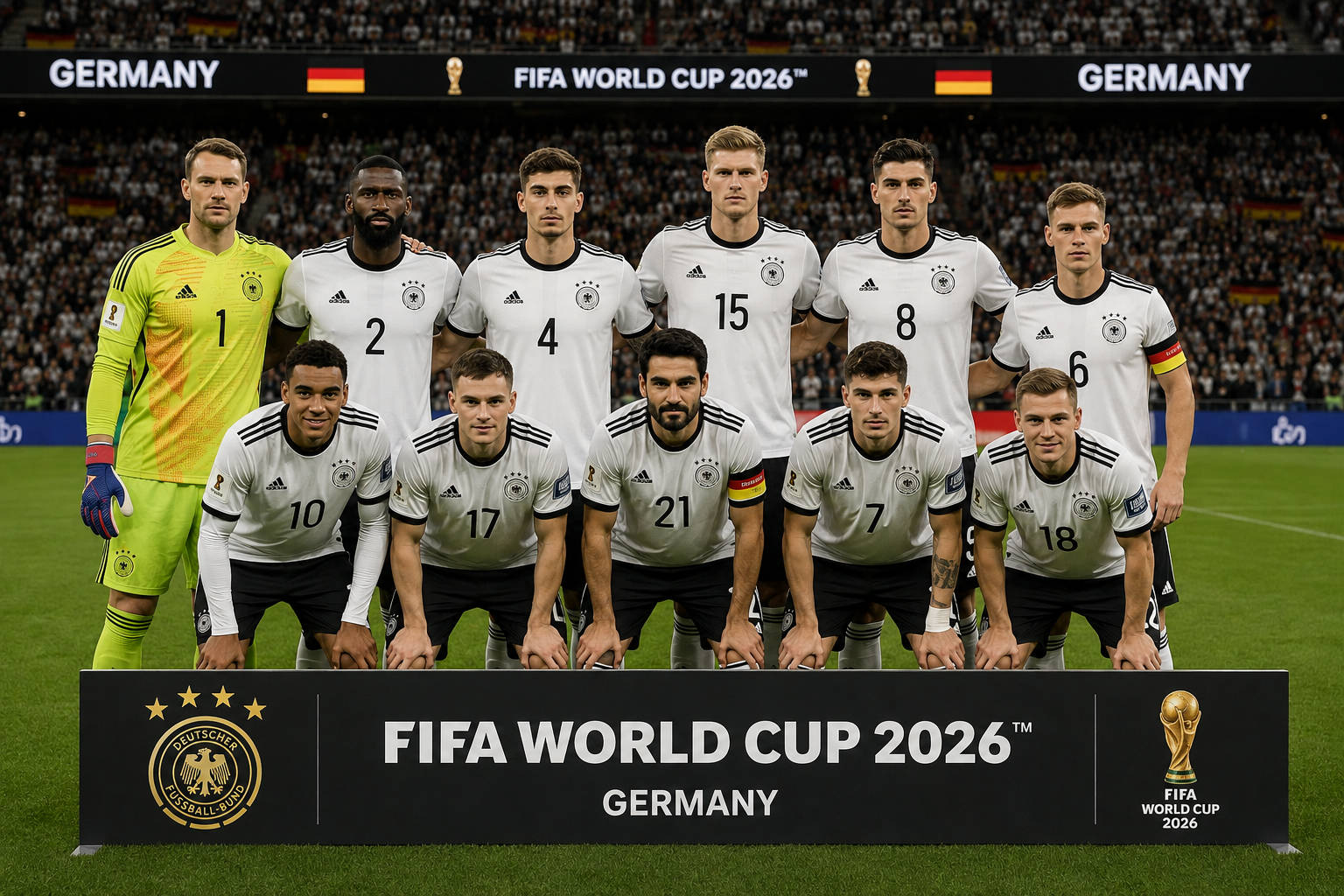 World Cup 2026 - Đức: Sở hữu bộ đôi hạt nhân nhưng vẫn thiếu một trung phong số 9 đích thực