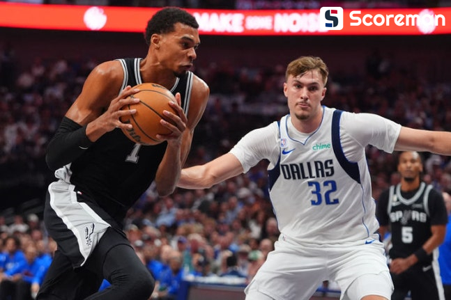 샌안토니오, 댈러스 125-92 완파… 웸반야마 40점 폭발