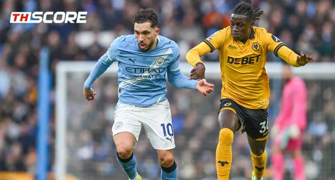 พรีเมียร์ลีก - แมนซิตี้ 2-0 วูล์ฟแฮมป์ตัน