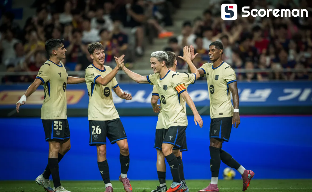 바르셀로나, FC서울 7-3 격파... 야말-토레스 멀티골