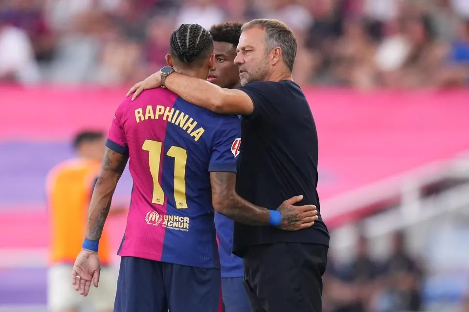 Barcelona's Dominant Form a Statement of Intent, Says Raphinha