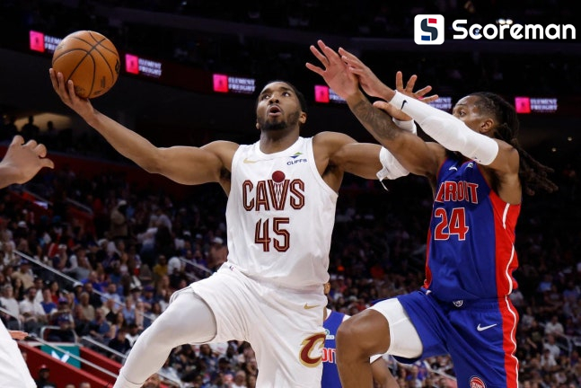 NBA 클리블랜드, '동부 1위' 디트로이트 꺾고 8년만에 컨퍼런스 결승행