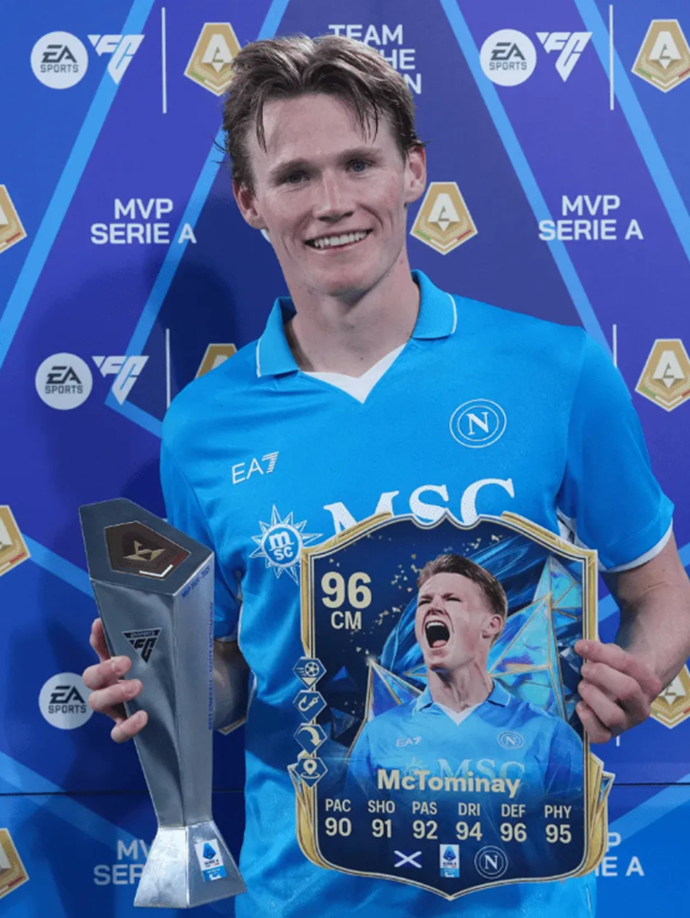 McTominay Wins Serie A MVP Award
