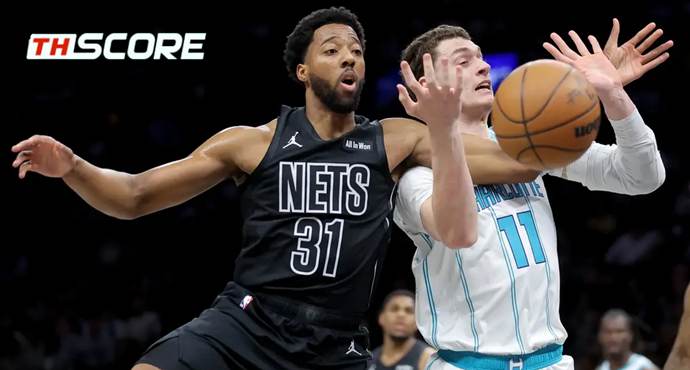 NBA - บรู๊คลีน เนตส์ 86-117 ชาล็อต บ็อบแคทส์