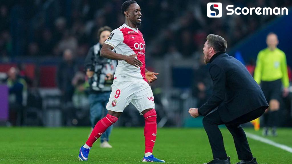 PSG, '리그 천적' 모나코에 1-3 완패...선두 위태