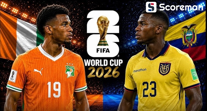 6월15일 월드컵 - 코트디부아르 VS 에콰도르 해외 축구 분석 프리뷰