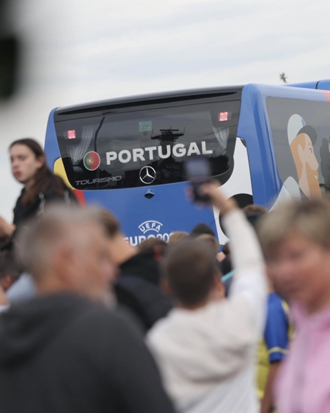 ทีมชาติโปรตุเกสเดินทางถึงเยอรมนีแล้ว เกมแรกจะพบกับทีมชาติเช็ก