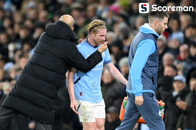 ‘104골 171도움’ EPL 레전드, 맨시티와 ‘조기 작별’ 가능성 ↑…