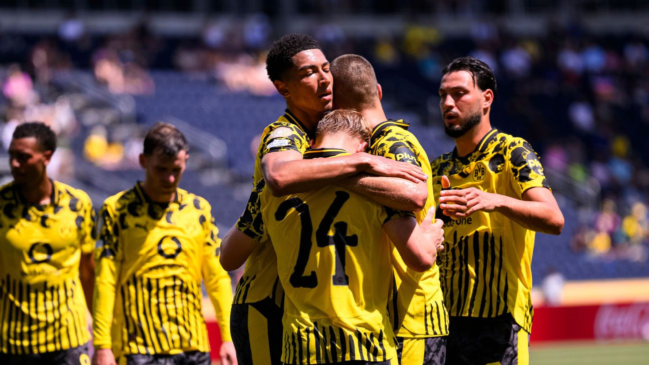 Dortmund 1-0 Ulsan Hyundai | Bellingham J. kiến tạo Svensson ghi bàn, Dortmund vào vòng tiếp theo với tư cách đầu bảng