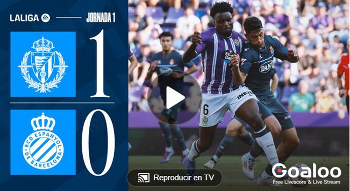 Match Report: Opening day defeat to Valladolid
