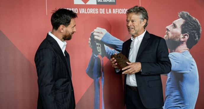 สุดซึ้ง! หลังถูกยกเป็นนักเตะที่รักที่สุดในประวัติศาสตร์สโมสร เมสซี่เผย 