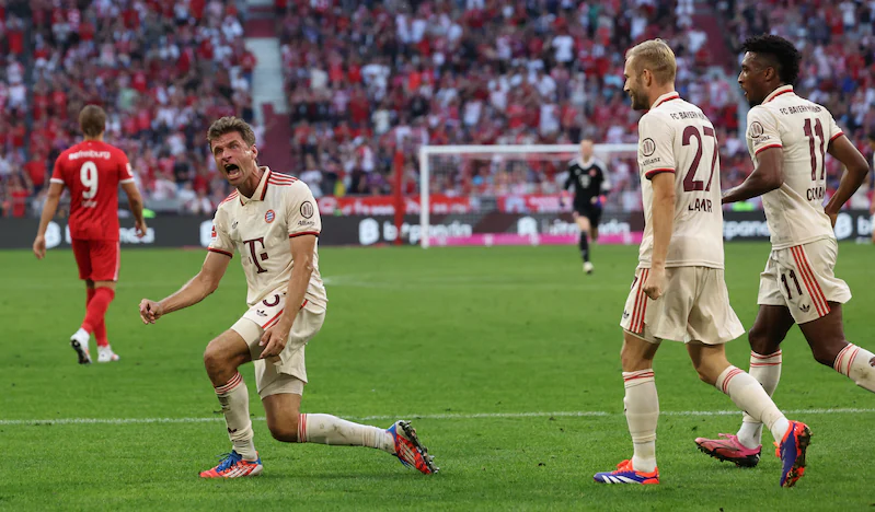 Kompany Praises Record-Breaker Muller After Victory Over Freiburg