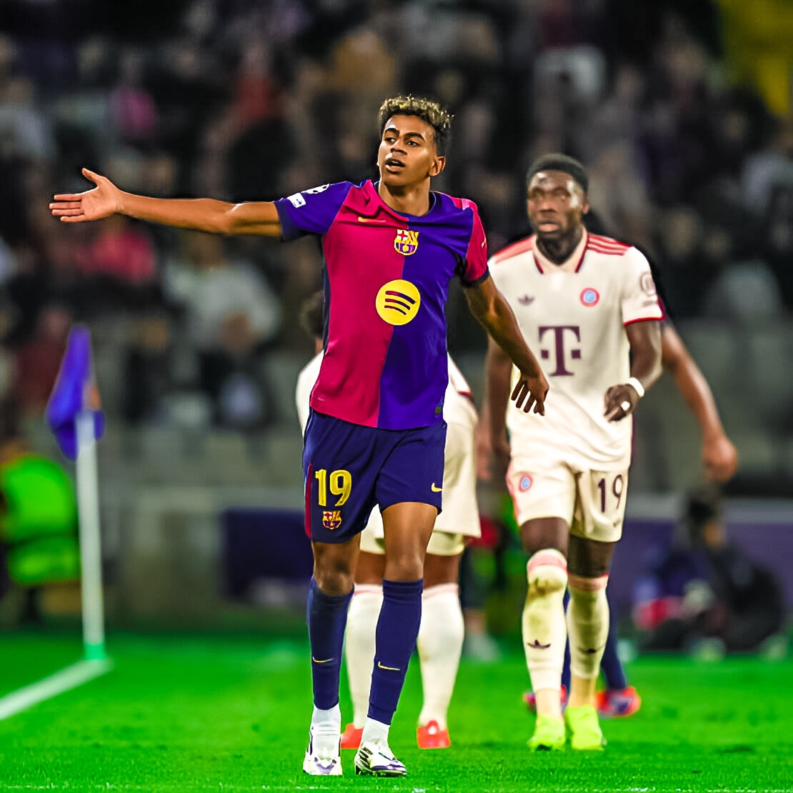 Fermin and Lamine Yamal Celebrate Barcelona's Triumph Over Bayern: 