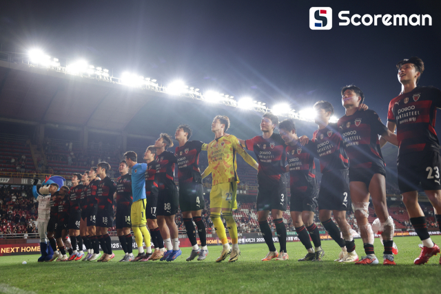 김천상무·포항스틸러스, 2위 다툼 치열…대구FC 사실상 강등
