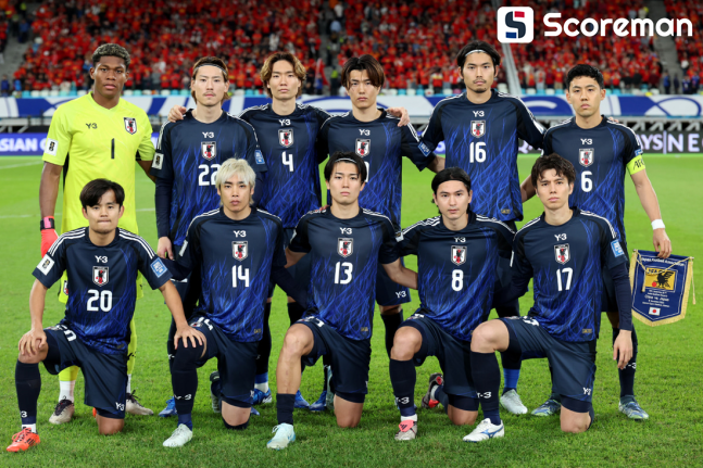 日 축구, 3월 A매치 소집명단 발표...제일 빨리 2026 월드컵 본선 확정 도전