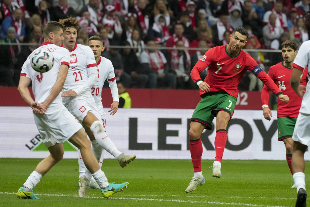 Ronaldo Shines Again as Portugal Defeats Poland in Nations League