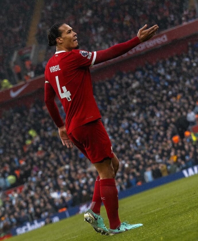 Van Dijk is one of the greatest defenders of all time