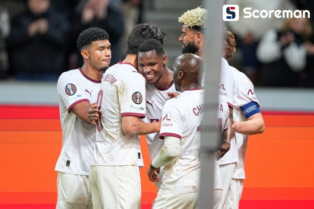 '조규성·이한범 선발' 미트윌란, 유로파 1차전서 그라츠에 2-0 승리