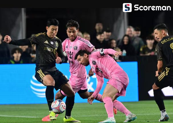 MLS 1라운드 베스트 11 발표... 손흥민, 메시 모두 제외