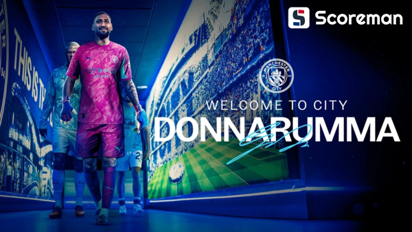 맨시티, '세계 최고 GK' 돈나룸마 영입…