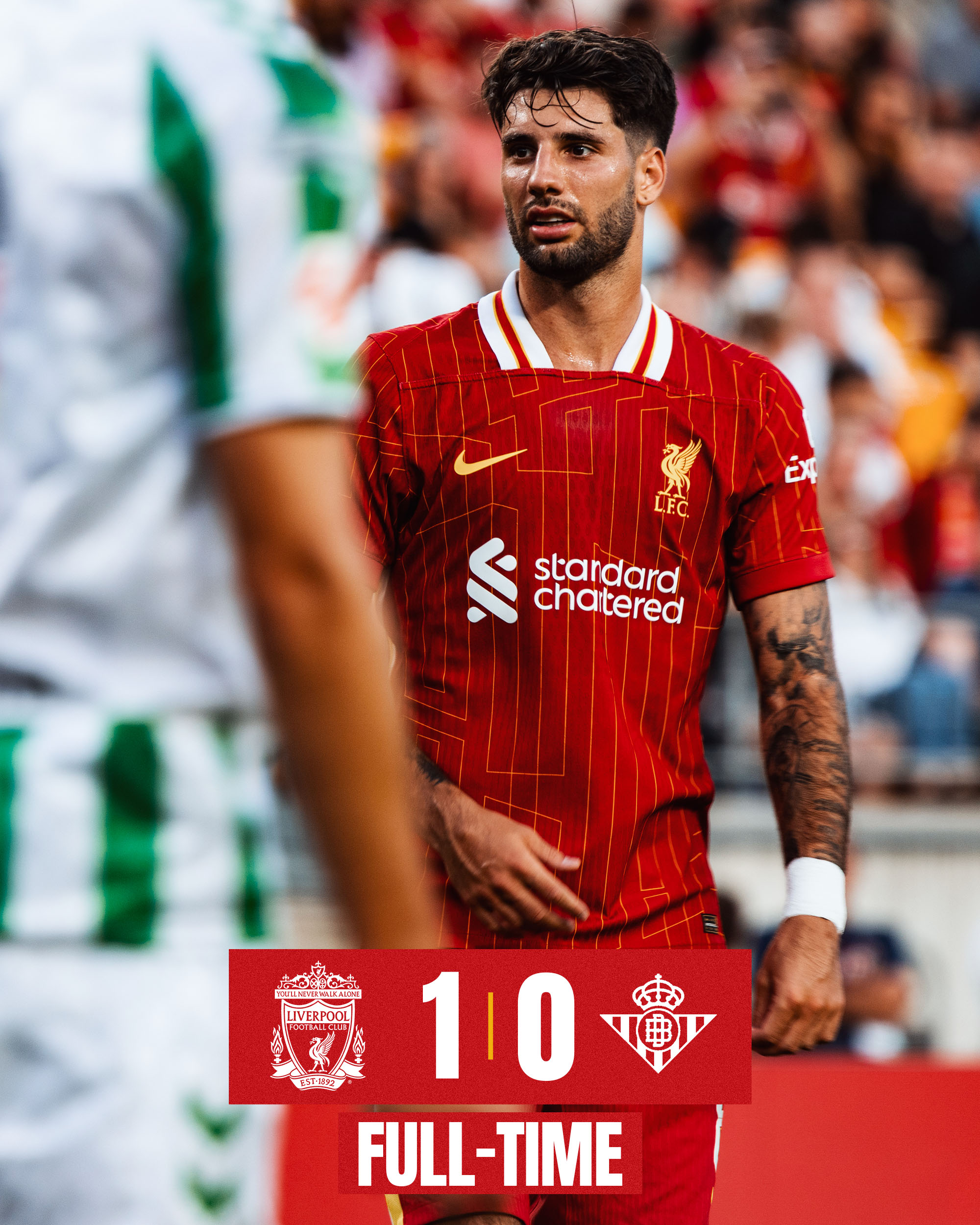 Kết quả giao hữu CLB: Liverpool 1-0 Real Betis