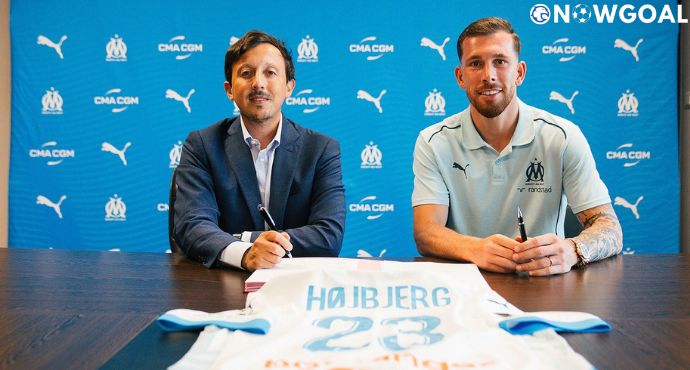Tottenham Hotspur midfielder Pierre-Emile Hojbjerg joins Marseille on loan
