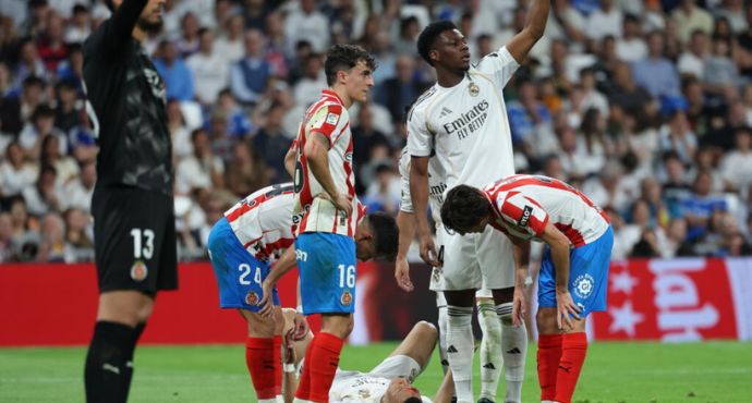 Real Madrid's Title Hopes Fade After Home Draw with Girona