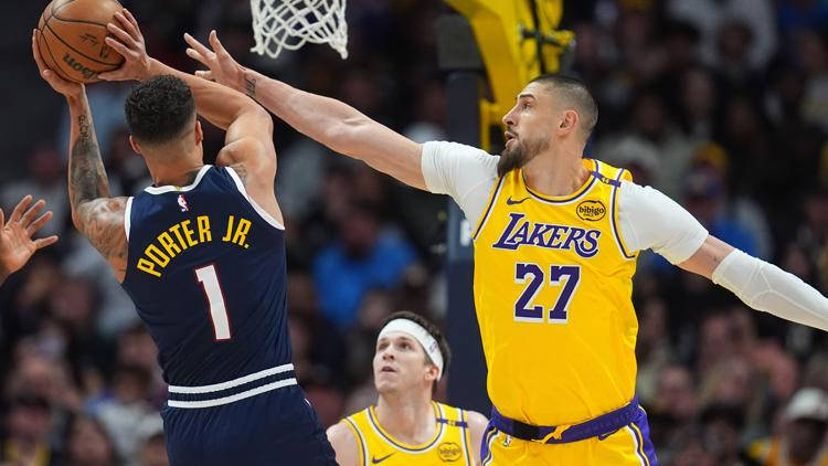 Đội hình chắp vá của Lakers tiếc nuối thua Nuggets với tỷ số 126-131