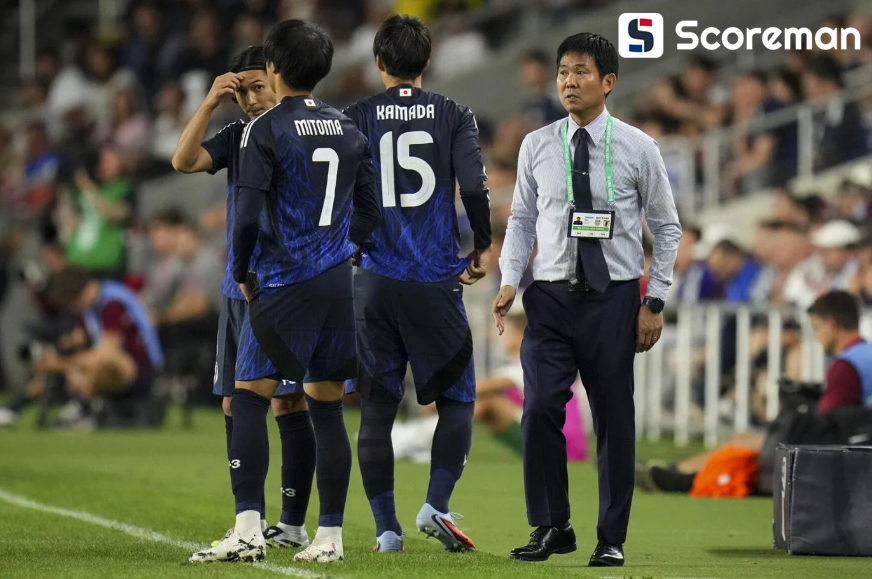 일본, 미국에 0-2 충격패...日 감독 