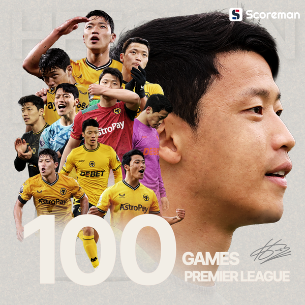 황희찬, 노팅엄전 100경기 출전 임박+데뷔 10주년