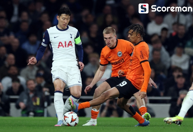 경미한 발부상' 손흥민, 훈련 복귀! 프랑크푸르트전 출전 유력