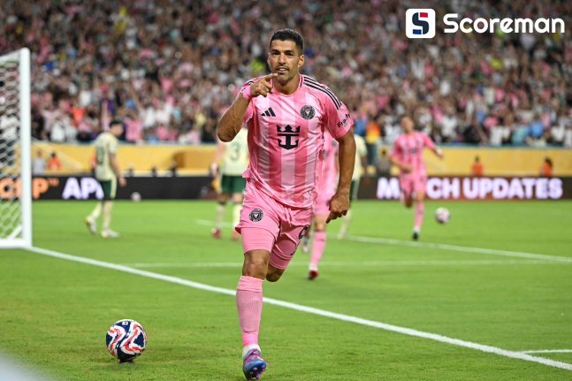 상대 팀 스태프에 침 뱉은 수아레스, MLS 3경기 추가 징계... 총 9경기 출전 정지