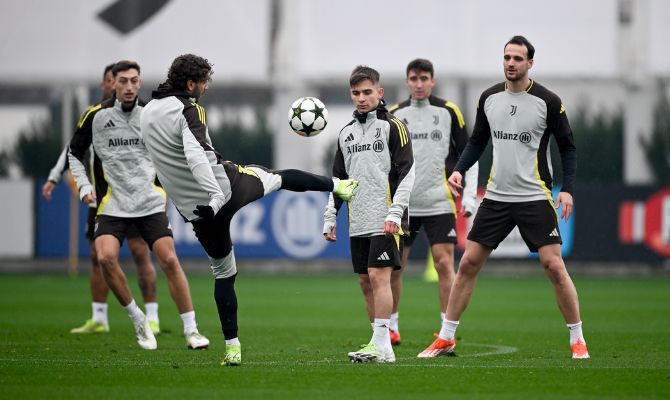 Juventus VS Manchester City Possible Lineups & Training